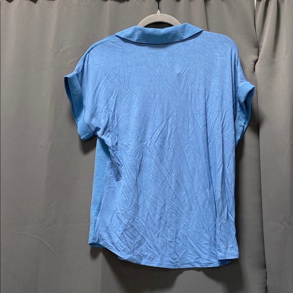 FORTUNE + IVY Gina Collared Blouse - S - Picture 6 of 10